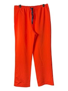 FIGS Men’s Pisco Basic Scrub Pants Small Short Bright Orange NWT